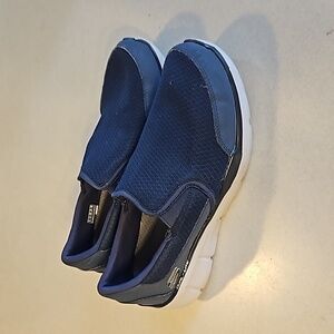 Skechers blue Slip on shoes
